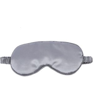 Vrouwen Geïmiteerd Zijde Slaap Oogmasker Draagbare Reizen Eyepatch Dutje Eye Patch Rest Blindfold Eye Cover Slaapmasker Nacht Slaapmasker