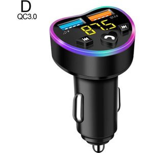 Hart Vorm Snelle Autolader Fm-zender Bluetooth Dual Usb Mobiele Auto Telefoon Snel Opladen MP3 Tf Card Muziek Auto kit