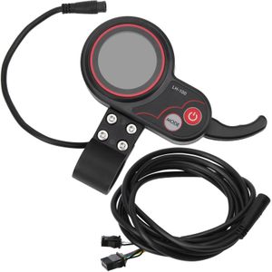 LCD-LH100 24V/36V/48V/60V E-Bike Display Thumb Throttle 2 In 1 Dashboard Bedieningspaneel Voor Elektrische Fiets Scooter E-Bike