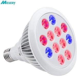 Led Kweeklampen Lamp E26/E27 12//24W Rgb Indoor Planten Lamp Hydrocultuur Kas Biologische Plantaardige