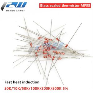 20 Stks/partij Glas Verzegeld Thermistor MF58 5K 15K 50K 100K 500K 5% Ntc Inductie Fornuis temperatuur Sensor