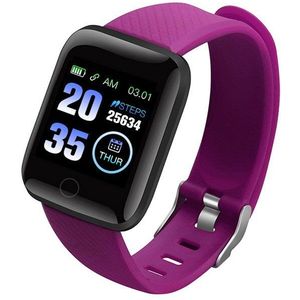 Smart Armband Bloeddruk Meting Waterdicht Fitness Tracker Horloge Hartslagmeter Stappenteller Smart Band Vrouwen Mannen