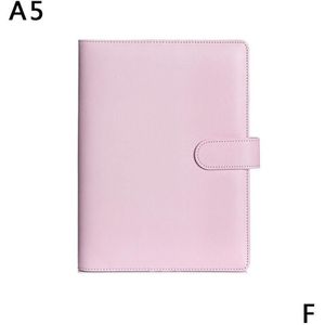 A5 A6 Klassieke Losbladige Ringband Notebook Planner Klassieke Notebook Bindmiddel Notebook Dagboek Planner Blad Losse Cover R q7M6