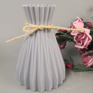 Moderne Plastic Vazen Woondecoratie Anti-Keramische Vazen Bruiloft Decoraties Rotan-Achtige Onbreekbaar Vaas Voor Hydrocultuur Planten