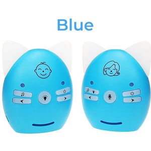 Mini Babyfoon Kids Babysitter Radio Nanny Intercoms Met Nachtlampje Muziek Twee-weg Audio Babyfoons Voor Baby &#39;S