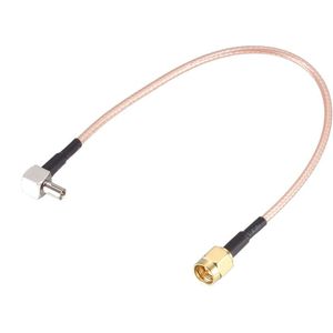 Uxcell Sma Male Naar TS9 Mannelijke RG316 Coax Kabel Antenne Kabel 0.2M/0.66Ft