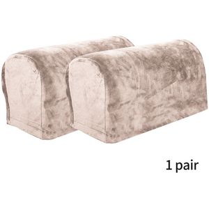 1 paar Woonkamer Sofa Armsteun Cover Meubels Protector Voor Couch Stoel Moderne Home Stofdicht Slijtvaste Elastische Stretch
