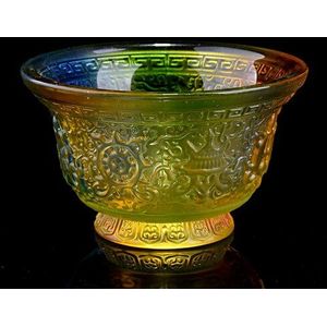 Boeddhistische Tempel Ornamenten Tantrische Acht Gunstige Glas Voor Kommen Water, Heilige Water Zeven Voor Kopjes Boeddhistische Leveringen