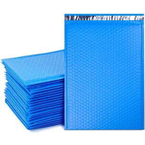 10pcs 8.5x11inch 235*280mm Poly Bubble Mailing Mailer Gewatteerde Envelop Tassen Blauwe Kleur schokbestendig Koerier Bubble mailer