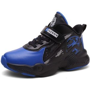 Hoge Top Zachte antislip Kids Sneakers Dikke Zool Jongens Basketbal Schoenen Kinderen Sportschoenen Outdoor Jongen Trainer Mand