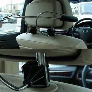 Roestvrij Staal Auto Kleerhanger Auto Seat Hoofdsteun Kleding Suits Kleerhanger Jassen Pakken Holder Haak Auto Accessoires