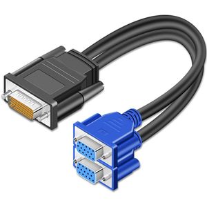 DMS 59 Pin Male naar 2 HDMI/VGA/DVI/DP Vrouwelijke Splitter Verlengkabel Adapter voor grafische kaart HDMI Monitoren