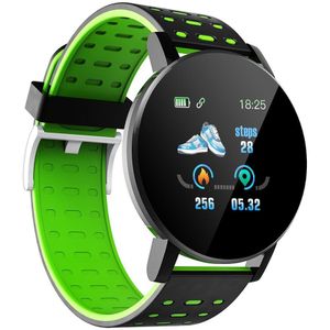 119 Plus Smart Horloge Armband Mannen Vrouwen Kids Activiteit Tracker Stappenteller Stappenteller Fitbit Sport Horloge Voor Android ios