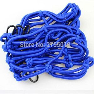 40X40 cm Motorfiets Verstelbare 6 Haken Bagage Cargo Helm Mesh Elastische Netwerk Motorfiets Bagagenet