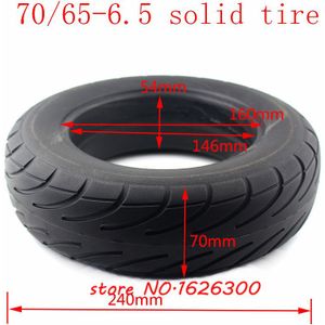 Upgrade Scooter Banden Vacuüm Effen Banden Tubeless Wielen 70/65-6.5 voor Mini Xiaomi Ninebot Scooter Skateboard Non-Pneumatische tyre