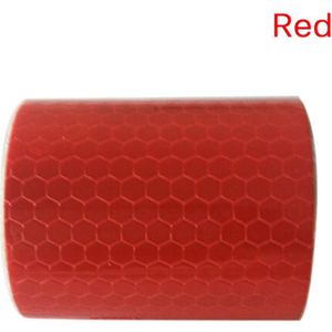 Veiligheidswaarschuwing Reflecterende Tape Waarschuwing Tape Sticker Zelfklevende Tape 5Cm X 1M Automobiles Motorfiets Reflecterende Materiaal