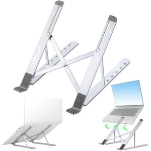 XT-XINTE Aluminium Opvouwbare Laptop Stand Cooling Verstelbare Desk Stand Tablet Houder Ondersteuning Voor Macbook Pro Voor Acer