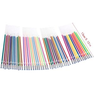 1 Set/48 Kleuren 0.38 Mm Gel Inkt Pen Vullingen Voor Glitter Metallic Neon Pastel Briefpapier