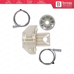Bross Auto-onderdelen BWR288 Elektrische Ruitbediening Regulator Reparatie Kit Achter Links Deur Voor Ford Focus 1998-Gemaakt Op in Turkije