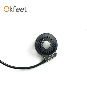 Okfeet Kt Pas Kunteng Dubbele Hal 12 Magnetische Punt Trapondersteuning Sensor Voor Elektrische Fiets Conversie Kit