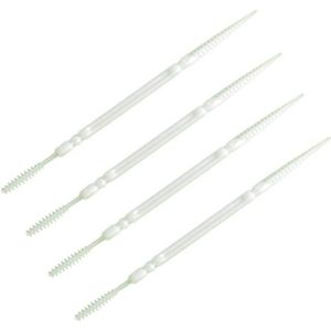 200 Stuks Dental Tandenstokers Double-Ended Tandenstoker Wegwerp Plastic Tandenstoker Rager Tanden Schoonmaak Tool Voor Oral Care