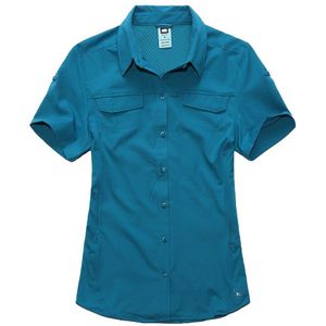 ! Vrouwen Outdoor Shirts Wandelen Vissen Shirts UPF50 + Ademend Wicking Sport Snelle Droge Vissen Kleding Usa Maat L/Xl