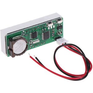 12V 5-24V Elektronische Voltmeter Thermometer Klok Voor Auto Auto Led Monitor Module Lange 50 Mm Breed 19 Mm Dikke 14 Mm