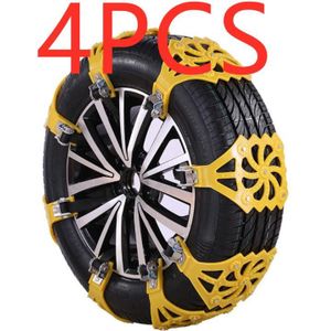10Pcs Auto Winter Band Wielen Sneeuwkettingen Sneeuw Band Sneeuwkettingen Winter Outdoor Emergency Keten Dubbele Snap skid Wiel Kettingen