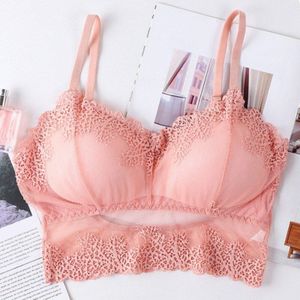 Vrouwen Draad Gratis Slaap Bras Lace Tube Top Naadloze Beha Bh Meisjes Ademend Bralette