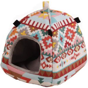 Opknoping Winter Warm Vogelnest Nestelen Hut Pluche Huis Opknoping Cave Bed Tent Speelgoed Geschikt Voor Vogel Papegaaien Hamster eekhoorn