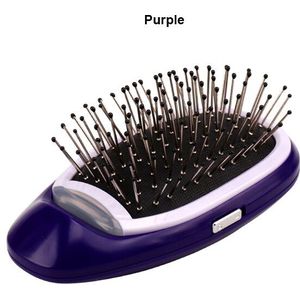 Upgrade Elektrische Negatieve Ionic Hair Brush Met Handvat Magic Anti statische Haarborstel Massage Kam Glad Haar Kam Styling Tools
