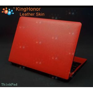 KH Laptop koolstofvezel Krokodil Slang Lederen Sticker Skin Cover Guard Protector voor Lenovo Thinkpad E531 E540 15.6