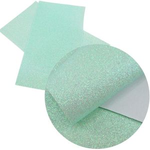 50*140Cm Plain Kleur Chunky Glitter Synthetisch Leer Stof, diy Handgemaakte Materialen Foe Tas Schoenen Telefoon Case, 1Yc4353