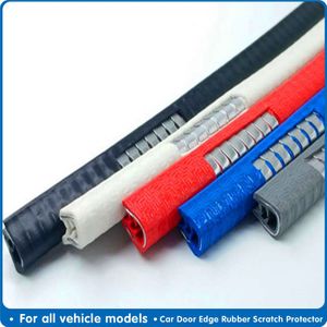 Universele Auto Deur Edge Scratch Protector Strip Guard Trim Automobile Deur Anti Collision Strip Met Stalen Auto-Styling 5M