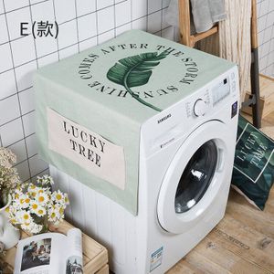 Nordic stijl stofkap voor huishoudelijke apparaten Alle Doeleinden Covers wasmachine covers Enkele deur koelkast covers 02