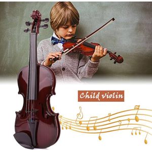 Muziekinstrumenten Kinderen Kids Viool Studnets Akoestische Viool Muziek Abs Zwart 48Cm Speelgoed Decoratie Kinderen Viool