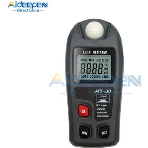 MT30 Lux Meter 0 ~ 200,000lux Bereik Licht Meter Pocket Illuminometer Lux/Fc Photometer Tester Enviromental Testen Luxmeter