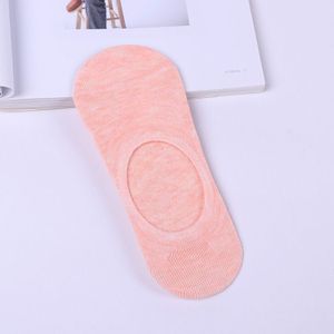 5 Paren/partij Vrouwen Zomer Sokken Dame Sokken Japanse Snoep Kleur Siliconen Antislip Effen Kleur Vrouwelijke Onzichtbare sokken
