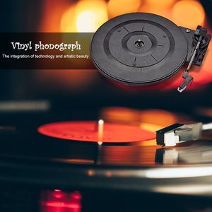 Universele Lp Vinyl Platenspeler 3-Speed Draaitafel Draagbare Fonograaf Zwart Disc Sterke En Duurzaam Voor Uw Oude Record speler