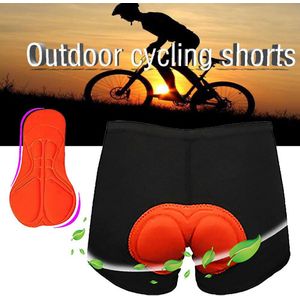 Unisex Zwarte Fiets Broek Effen Comfortabel Ondergoed Spons Ademende Gel Padded Fiets Mtb Korte Broek Fietsbroek