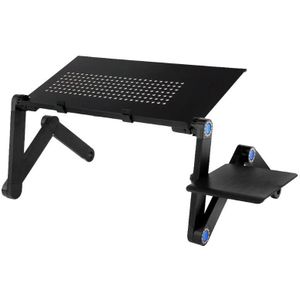 Vodool Laptop Table Stand Met Verstelbare Vouwen Ergonomisch Stand Notebook Bureau Voor Ultrabook Of Tablet Met Muismat