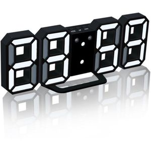 3D LED Digitale Klok Muur Opknoping Wekker Elektronische Tafel Klok Helderheid Verstelbare 24/12 Uur Display Elektronische Horloge
