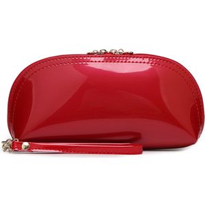 vrouwen Banket Heldere Lederen Clutch Mode Snoep Kleur Portemonnee Zoete Meisjes Shell Vorm Clutch Bag