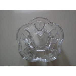 1 PC Glas Hartvorm Warmer, Glazen Theepot Warmte Base Trivets Thee Accessoires Dia.11cm JN 1009