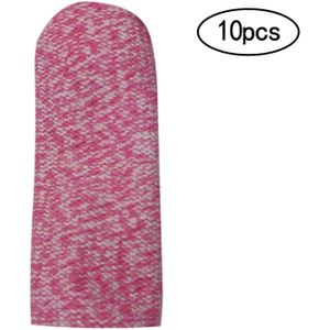 10Pc Vinger Cover Sharp Cut Slip Duim Wijsvinger Bescherming Veiligheid Vinger Mouwen Voor Snijden Werk Schilderen Carving Tool