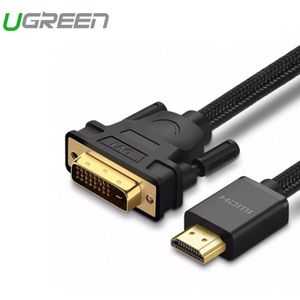 Ugreen Hdmi Naar Dvi DVI-D 24 + 1 Pin Adapter 3D 4K Dvi Male Naar Hdmi Male Converter Kabel voor Lcd Dvd Hdtv Xbox Hdmi Kabel 2M 3M