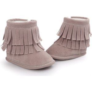 Baby baby Meisjes Winter Warm Tassel Laarzen Pasgeboren Peuter Zachte Tong Schoenen 3-12M