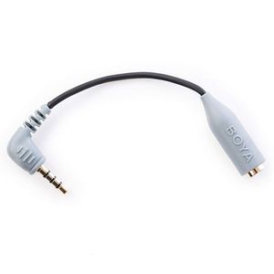 Boya BY-CIP2 3.5Mm Tot Trrs Trs Microfoon Kabel Adapter Voor Ipad Ipod Touch Iphone & Android Smartphone Microfoon Accessoires