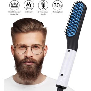 Stijltang Borstel Vrouwen Meisje Multifunctionele Elektrische Haar Kam Snelle Verwarming Haar Steil Styler Haar Rechttrekken Borstel