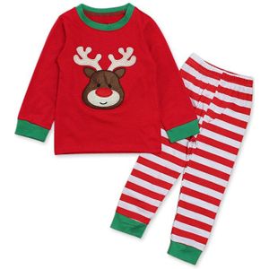 Peuter Nachtkleding Kerst Pj Set Kids Pyjama 1-6T Peuter Meisje Pyjama Baby Kerst Pyjama Night Suits Voor meisjes Pyjama Sets